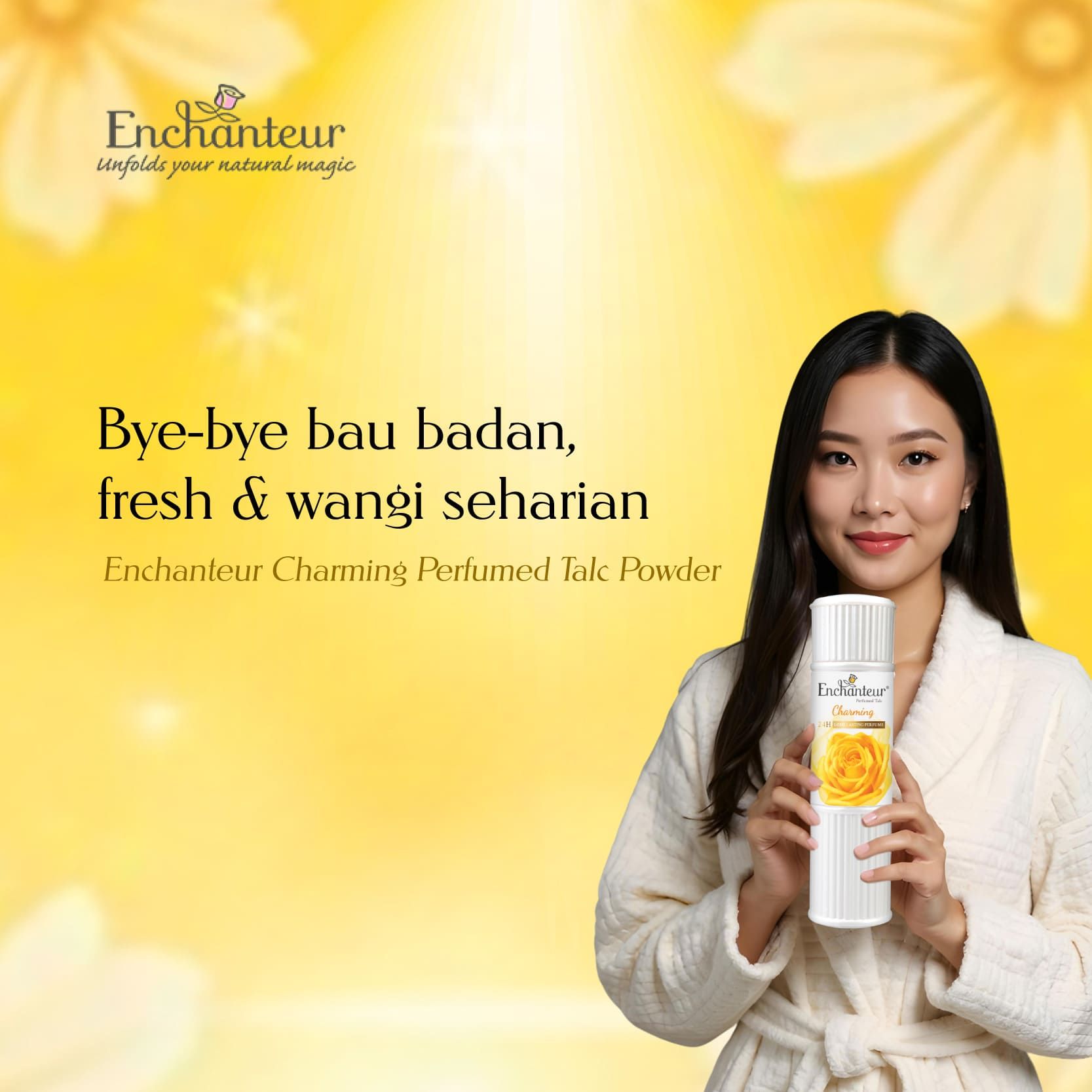 Enchanteur Perfumed Talc Charming
