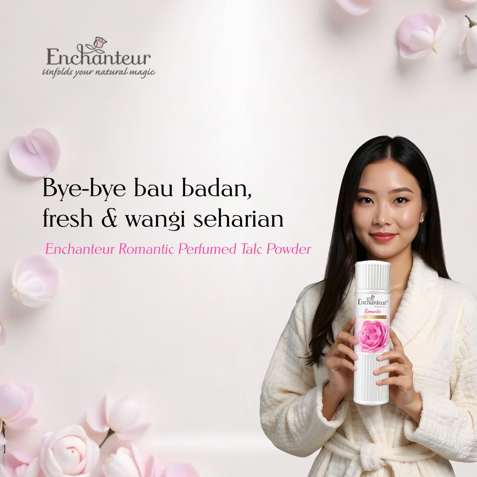 Enchanteur Perfumed Talc Romantic