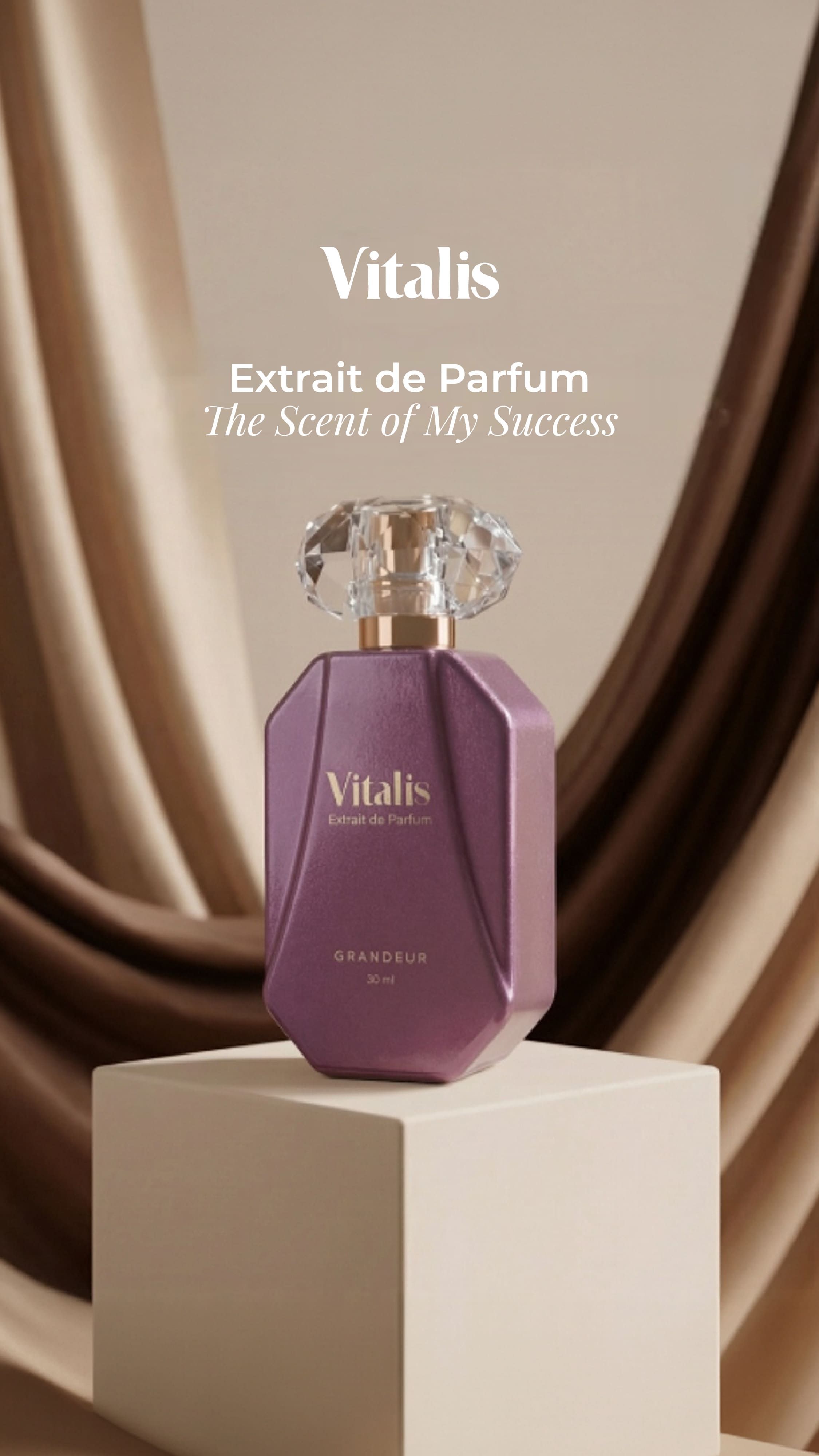 Upgrade Wangi Harian Bersama Vitalis Extrait de Parfum Grandeur